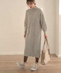 earth music&ecology | Ｉラインニットワンピース＊(ワンピース)