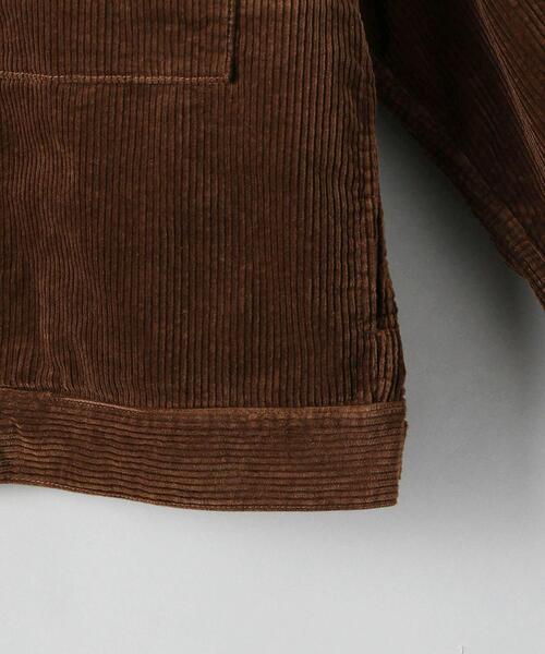 VAINL ARCHIVE(ヴァイナルアーカイブ)の「<VAINL ARCHIVE> THOMAS JK/ジャケット(ブルゾン・メンズ・ブラウン・M/L)」の5枚目の写真