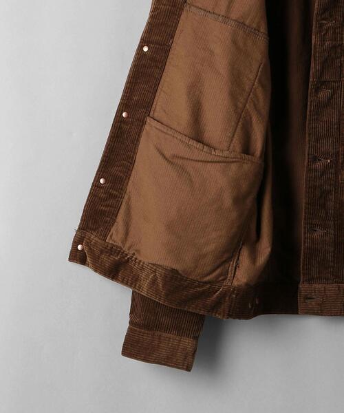 VAINL ARCHIVE(ヴァイナルアーカイブ)の「<VAINL ARCHIVE> THOMAS JK/ジャケット(ブルゾン・メンズ・ブラウン・M/L)」の6枚目の写真