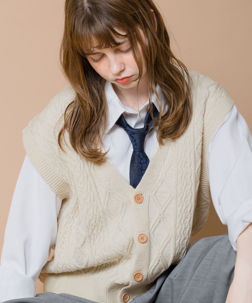 MUHET（ミュエータ）の「アソートネクタイ（ネクタイ・レディース・ダークブラウン/オレンジ/グリーン/ネイビー/ブラウン/ライトグリーン/ダークブルー/ブラック系その他・FREE）」の18枚目の写真