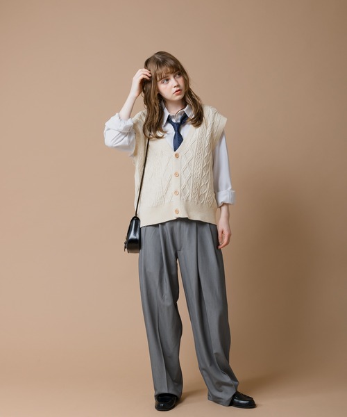 MUHET（ミュエータ）の「アソートネクタイ（ネクタイ・レディース・ダークブラウン/オレンジ/グリーン/ネイビー/ブラウン/ライトグリーン/ダークブルー/ブラック系その他・FREE）」の16枚目の写真