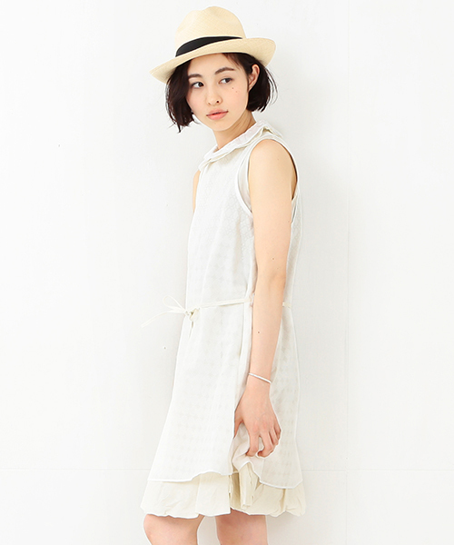 BEAMS BOY(ビームスボーイ)の「TORI-TO / 3枚 衿重ね ワンピース(ワンピース・レディース・ナチュラル・ONE SIZE)」の16枚目の写真