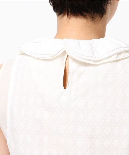 BEAMS BOY(ビームスボーイ)の「TORI-TO / 3枚 衿重ね ワンピース(ワンピース・レディース・ナチュラル・ONE SIZE)」の8枚目の写真