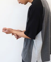 B:MING by BEAMS | B:MING by BEAMS / ニュービンテージ マルチカラー切替 Tシャツ(Tシャツ/カットソー)