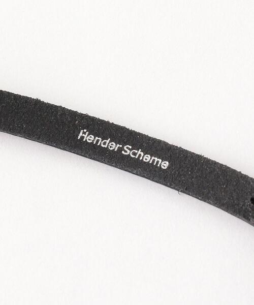 UNITED ARROWS & SONS（ユナイテッドアローズアンドサンズ）の「＜Hender Scheme(エンダー スキーマ)＞ snake belt/ベルト■■■（ベルト・メンズ・ナチュラル/ブラック・FREE）」の4枚目の写真