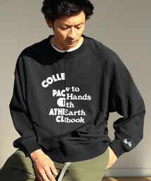 B:MING by BEAMS | Collegiate Pacific x B:MING by BEAMS / 別注 ドッキング クルーネック スウェットシャツ(スウェット)