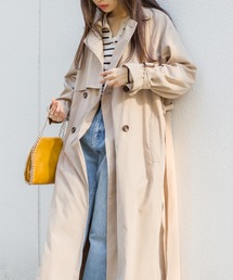 【WEB限定】ヨーク切替キャンディスリーブトレンチコート