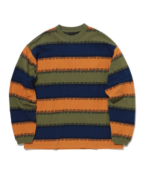 BEAMS（ビームス）の「BEAMS / ジャガード イージー クルーネック（Tシャツ/カットソー・メンズ・グリーン系その他/ホワイト系その他・XL/S/L/M）」の18枚目の写真