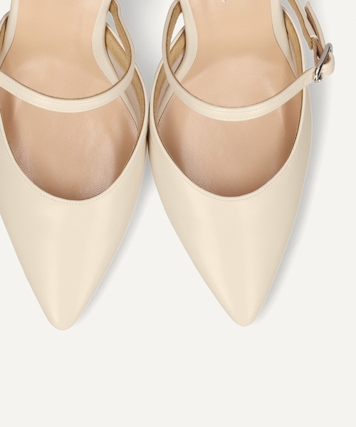 MAMIAN（マミアン）の「ストラップデザイン セパレートパンプス (8.0cmヒール)（パンプス・レディース・ブラック/ベージュ/アイボリー・22.5cm/23.5cm/24.5cm/23.0cm/24.0cm/22.0cm）」の13枚目の写真