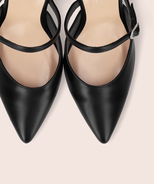 MAMIAN（マミアン）の「ストラップデザイン セパレートパンプス (8.0cmヒール)（パンプス・レディース・ブラック/ベージュ/アイボリー・22.5cm/23.5cm/24.5cm/23.0cm/24.0cm/22.0cm）」の12枚目の写真