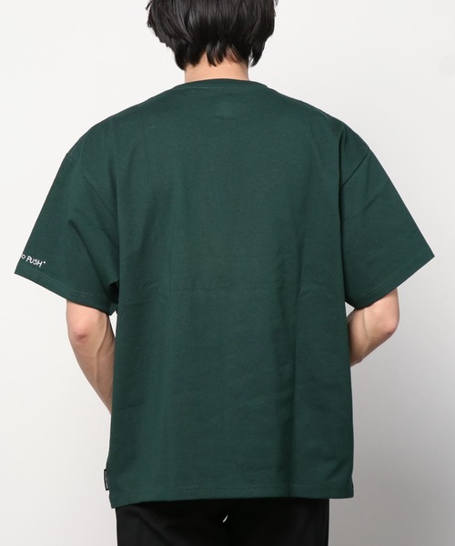 DC(ディーシー)の「DC/ディーシー ワイドフィット ワンポイント刺繍 ポケットTシャツ DST221021(Tシャツ/カットソー・メンズ・ブラック/グリーン/ホワイト・L/M/XL/2XL)」の10枚目の写真