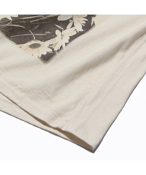 VINTAGE SLUB JERSEY S/SL TEE(FLOWER CHILD)