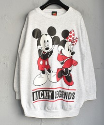 【ヴィンテージ古着】90's Mickey & Minnie / ミッキー & ミニー スウェット USA製