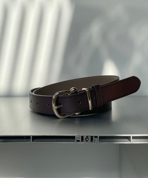 AS KNOW AS plus(アズノゥアズプラス)の「●オシャレバックルベルト(ベルト・レディース・ブラック/ブラウン/ブラウン系/ブラック系・FREE)」の6枚目の写真