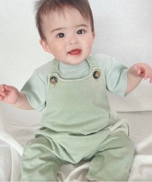 無地リブボディシャツ■70.80cm
