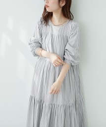 natural couture | 着心地抜群のスプリングカラーアイテム！ティアードワンピース(ワンピース)