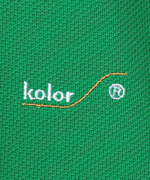 kolor(カラー)の「<kolor(カラー)> ポリエステル クルーネック Tシャツ■■■(Tシャツ/カットソー・メンズ・ケリー・3/2/1)」の6枚目の写真