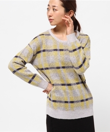 【CAPRICIEUX LE'MAGE】チェックプルオーバー