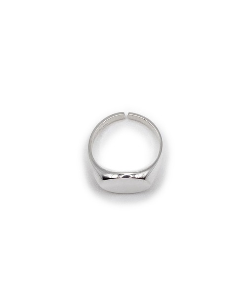 Blanche(ブランシュ)の「Blanche ブランシュ サークルトップフラットピンキーリング Bouquet (ブーケ) SILVER(リング・メンズ・シルバー・#5/#6/#4/#3)」の5枚目の写真