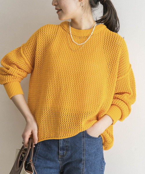 ANNARITA N 売れ筋商品|||アナリタエヌ ニット&セーター アウター レディース Sweaters Orange オレンジ レディース ニット・セーター 通販【ニッセン