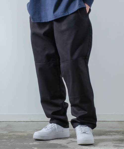 improves（インプローブス）の「ダブルニー スケーター ワイドパンツ（チノパンツ・メンズ・オフホワイト/ベージュ/ブラック/オリーブ/ダークブラウン・MEDIUM/LARGE）」の2枚目の写真