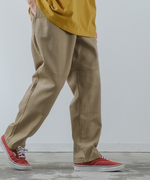 improves（インプローブス）の「ダブルニー スケーター ワイドパンツ（チノパンツ・メンズ・オフホワイト/ベージュ/ブラック/オリーブ/ダークブラウン・MEDIUM/LARGE）」の15枚目の写真