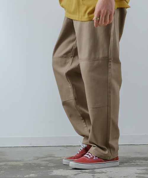improves（インプローブス）の「ダブルニー スケーター ワイドパンツ（チノパンツ・メンズ・オフホワイト/ベージュ/ブラック/オリーブ/ダークブラウン・MEDIUM/LARGE）」の19枚目の写真