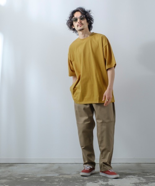 improves（インプローブス）の「ダブルニー スケーター ワイドパンツ（チノパンツ・メンズ・オフホワイト/ベージュ/ブラック/オリーブ/ダークブラウン・MEDIUM/LARGE）」の8枚目の写真