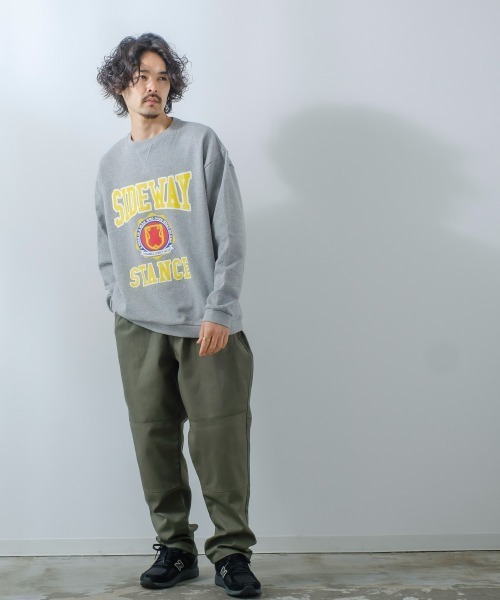 improves（インプローブス）の「ダブルニー スケーター ワイドパンツ（チノパンツ・メンズ・オフホワイト/ベージュ/ブラック/オリーブ/ダークブラウン・MEDIUM/LARGE）」の16枚目の写真