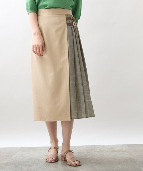 grove(グローブ)の「 キルト風プリーツスカート(スカート)」 WEAR