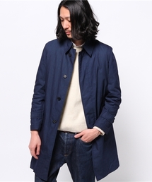EDIFICE | ◇P/N デニムベルテッドコート(ステンカラーコート)