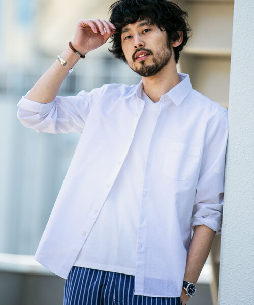 セール ブランド古着 長袖シャツ シャツ ブラウス Nano Universe ナノユニバース のファッション通販 Zozoused