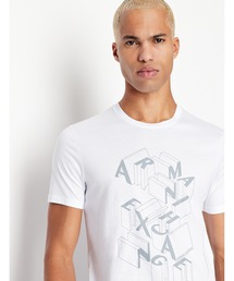 ARMANI EXCHANGE | 【A|X アルマーニ エクスチェンジ】グラフィックロゴデザイン　半袖クルーネックTシャツ/SLIM(Tシャツ/カットソー)