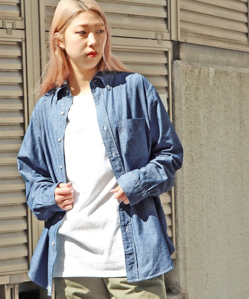 オアスロウシャンブレー orslow シャツ デニム orSlow オアスロウ の