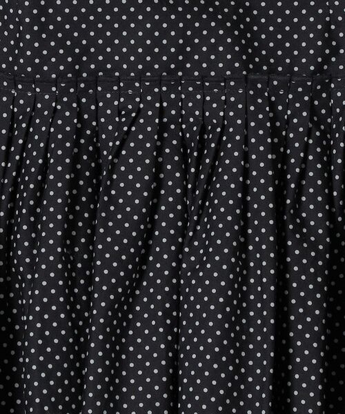 SHIPS(シップス)の「【SHIPS別注】BENCH MARKING SHIRT:〈洗濯機可能〉ドットスカート(スカート・レディース・ネイビー・ONE SIZE)」の6枚目の写真