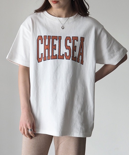 Riberry(リベリー)の「コットンカレッジロゴT(Tシャツ/カットソー・レディース・A/B/C/D/E/F/G/H/I/J/K/L/M/N/P/O・FREE)」の17枚目の写真