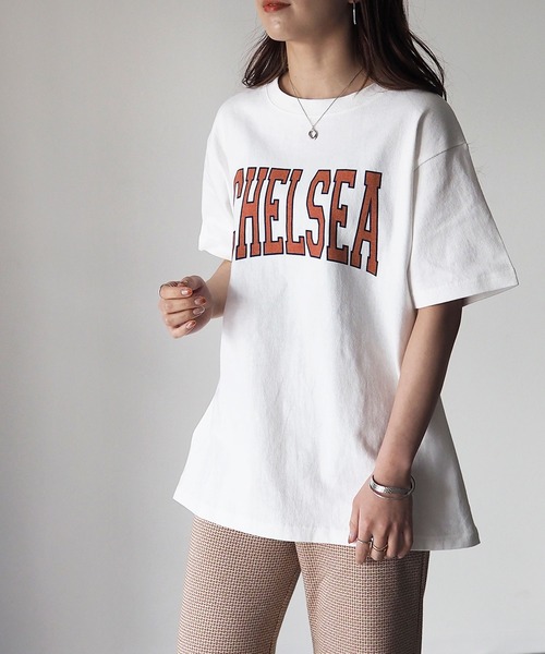 Riberry(リベリー)の「コットンカレッジロゴT(Tシャツ/カットソー・レディース・A/B/C/D/E/F/G/H/I/J/K/L/M/N/P/O・FREE)」の20枚目の写真