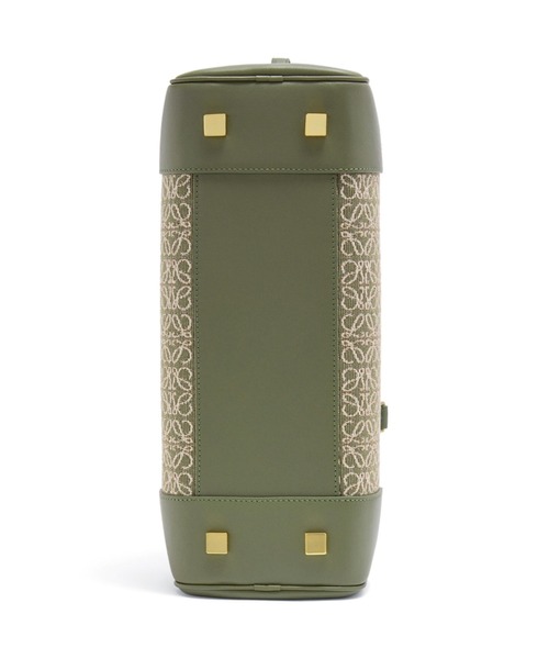 LOEWE（ロエベ）の「アマソナ28 バッグ（アナグラムジャカード＆カーフ）（ハンドバッグ・レディース・グリーン系その他・ONE SIZE）」の7枚目の写真