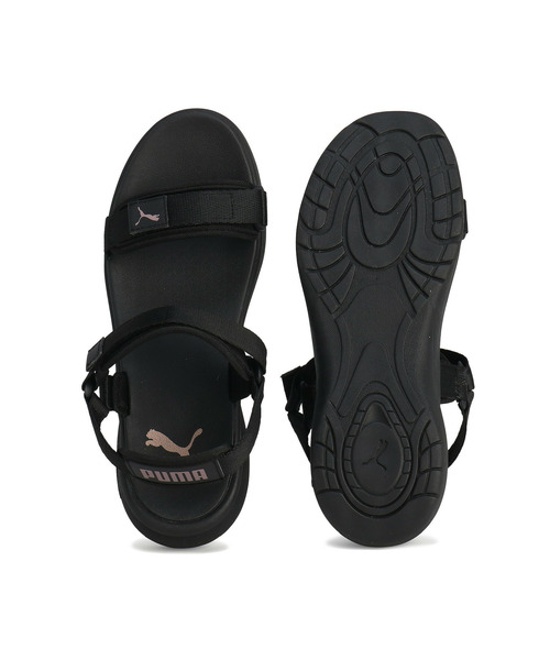 PUMA（プーマ）の「PUMA プーマ ウィメンズ ソフトライド VOLA サンダル Sportie Sandal Wns Vola（サンダル・レディース・ピンク/ブラック×ゴールド/パープル系その他/ホワイト系その他4/ブラック×ピンク・23.0cm/25.0cm/26.0cm/22.0cm/24.0cm）」の13枚目の写真