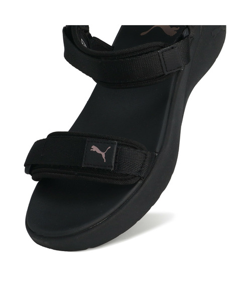 PUMA（プーマ）の「PUMA プーマ ウィメンズ ソフトライド VOLA サンダル Sportie Sandal Wns Vola（サンダル・レディース・ピンク/ブラック×ゴールド/パープル系その他/ホワイト系その他4/ブラック×ピンク・23.0cm/25.0cm/26.0cm/22.0cm/24.0cm）」の11枚目の写真