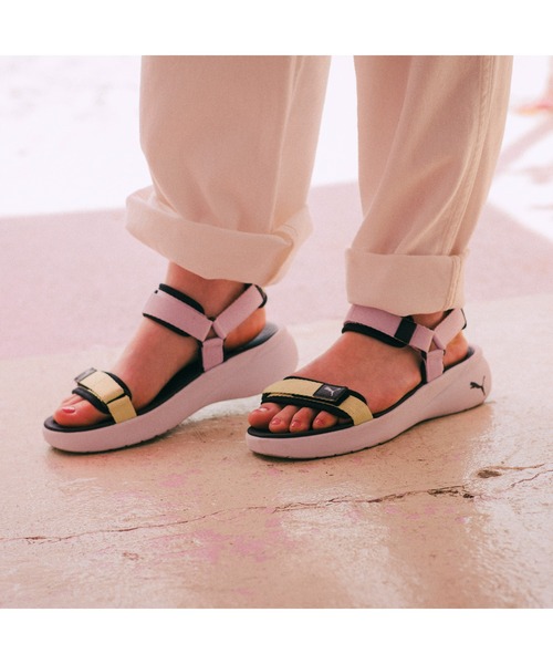 PUMAプーマウィメンズソフトライドVOLAサンダル