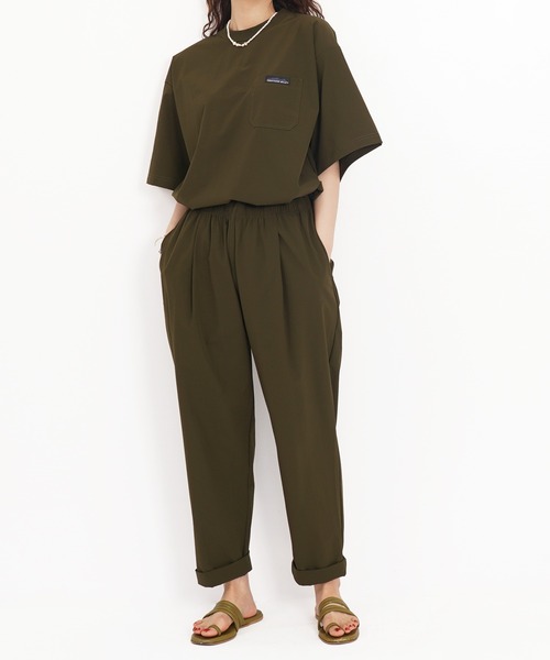 THOUSAND MILE（サウザンドマイル）の「SUMMER VACATION SET UP（Tシャツ/カットソー・メンズ・ネイビー/ブラック/ベージュ系その他/チャコール/オリーブ・M/S/XL/L）」の4枚目の写真