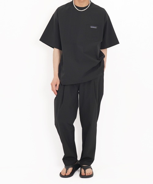 THOUSAND MILE（サウザンドマイル）の「SUMMER VACATION SET UP（Tシャツ/カットソー・メンズ・ネイビー/ブラック/ベージュ系その他/チャコール/オリーブ・M/S/XL/L）」の2枚目の写真