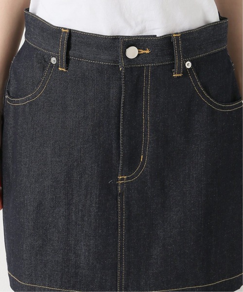 Charles Chaton（シャルルシャトン）の「デニムペティートスカート(36サイズ)（デニムスカート・レディース・ブルー・36）」の9枚目の写真