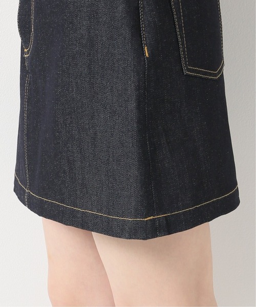 Charles Chaton（シャルルシャトン）の「デニムペティートスカート(36サイズ)（デニムスカート・レディース・ブルー・36）」の14枚目の写真