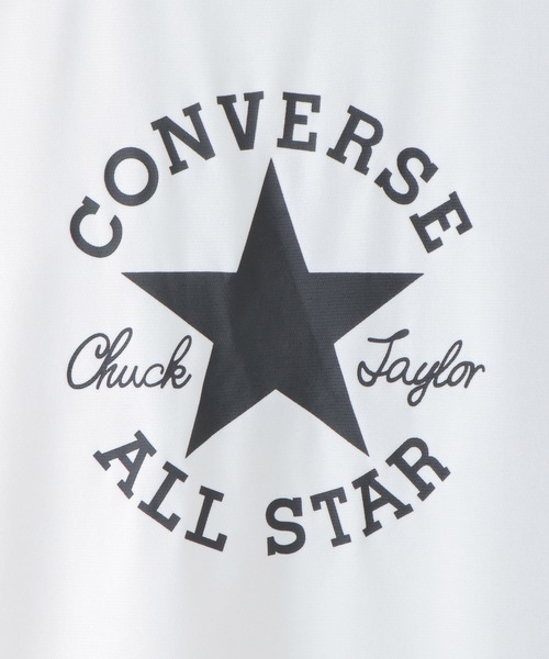 CONVERSE ALL STAR(コンバースオールスター)の「【WEB限定】【キッズ】CONVERSE コンバース ワンスターセットアップ(130~160cm)(セットアップ・キッズ・マジェンタ/ホワイト・150/160/140/130)」の7枚目の写真