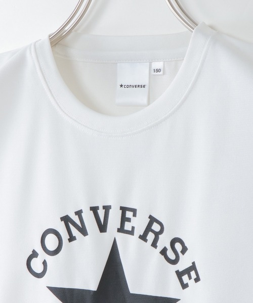 CONVERSE ALL STAR(コンバースオールスター)の「【WEB限定】【キッズ】CONVERSE コンバース ワンスターセットアップ(130~160cm)(セットアップ・キッズ・マジェンタ/ホワイト・150/160/140/130)」の8枚目の写真