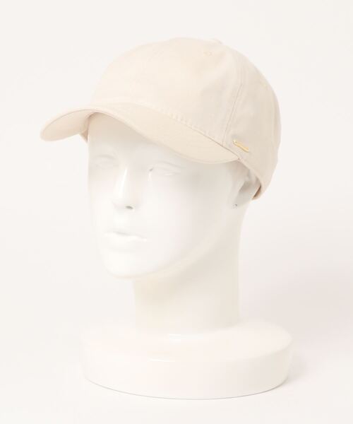KOBE LETTUCE（コウベレタス）の「麻混キャップ（キャップ・レディース・アイボリー/ブラック/グリーン系・FREE）」の2枚目の写真
