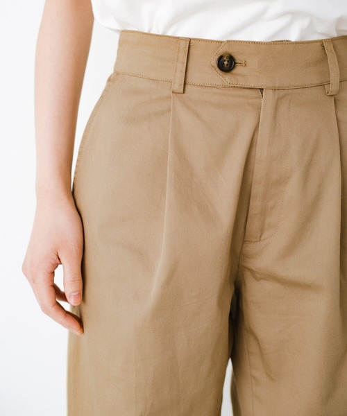 haco!（ハコ）の「定番でずっとはきたい！ＰＢＰオーガニックコットン　シンプルチノパン（ユニセックス）（チノパンツ・レディース・ベージュ・1/2/3）」の18枚目の写真