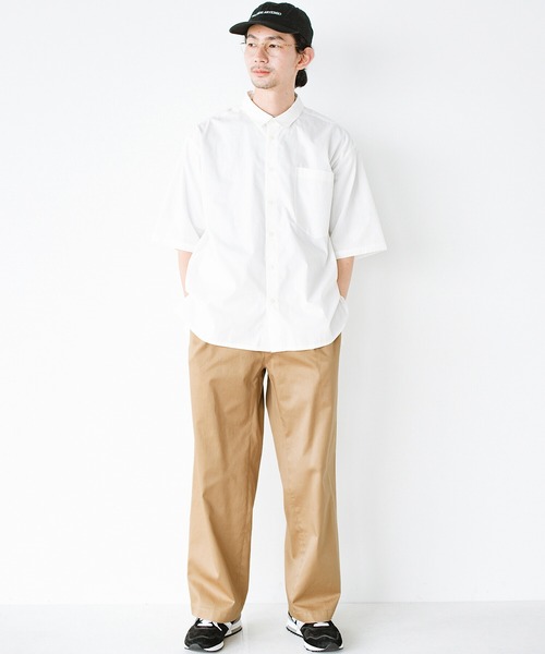 haco!（ハコ）の「定番でずっとはきたい！ＰＢＰオーガニックコットン　シンプルチノパン（ユニセックス）（チノパンツ・レディース・ベージュ・1/2/3）」の16枚目の写真